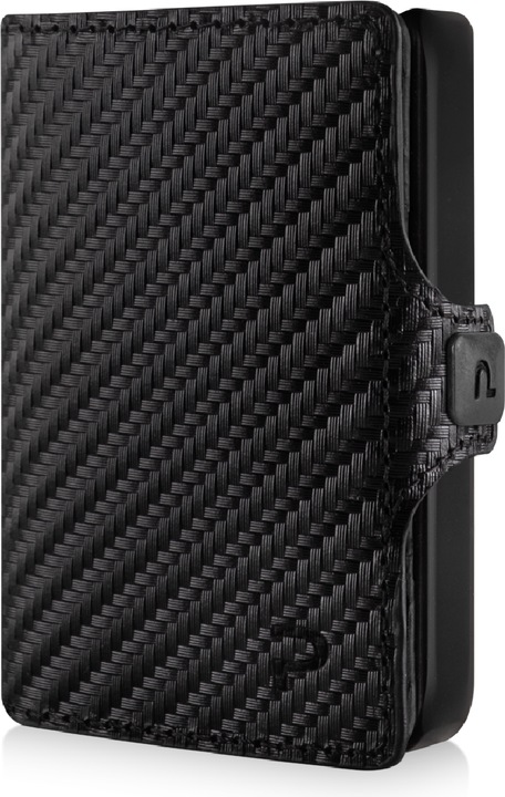 Produktbild Puristo KLIK MINIMAL Slim Wallet Carbon 11er
