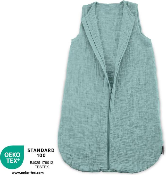 Actual product image La Loona LaLoona sleeping bags summer sleeping bag muslin / gauze - Mint - (90 cm, 0.5 TOG, Summer)