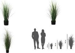 Actual product image Paperflow Grass (130 cm)