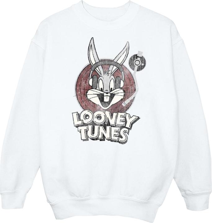 Immagine prodotto Looney Tunes Felpa Bugs Bunny Cerchio Logo Ragazzi (152, 158)