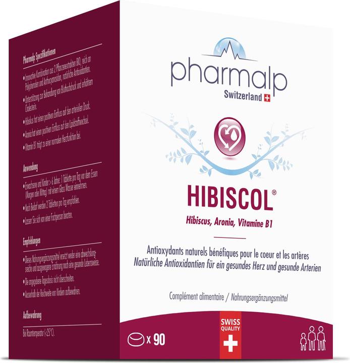 Produktbild Pharmalp Hibiscol (90 Stück, Tabletten, 85 g)