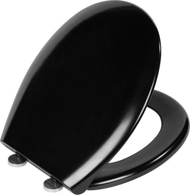 Produktbild Wenko WC-Sitz Rieti schwarz