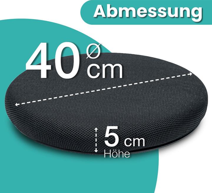 Aktivshop Orthopädisches Drehkissen Gel