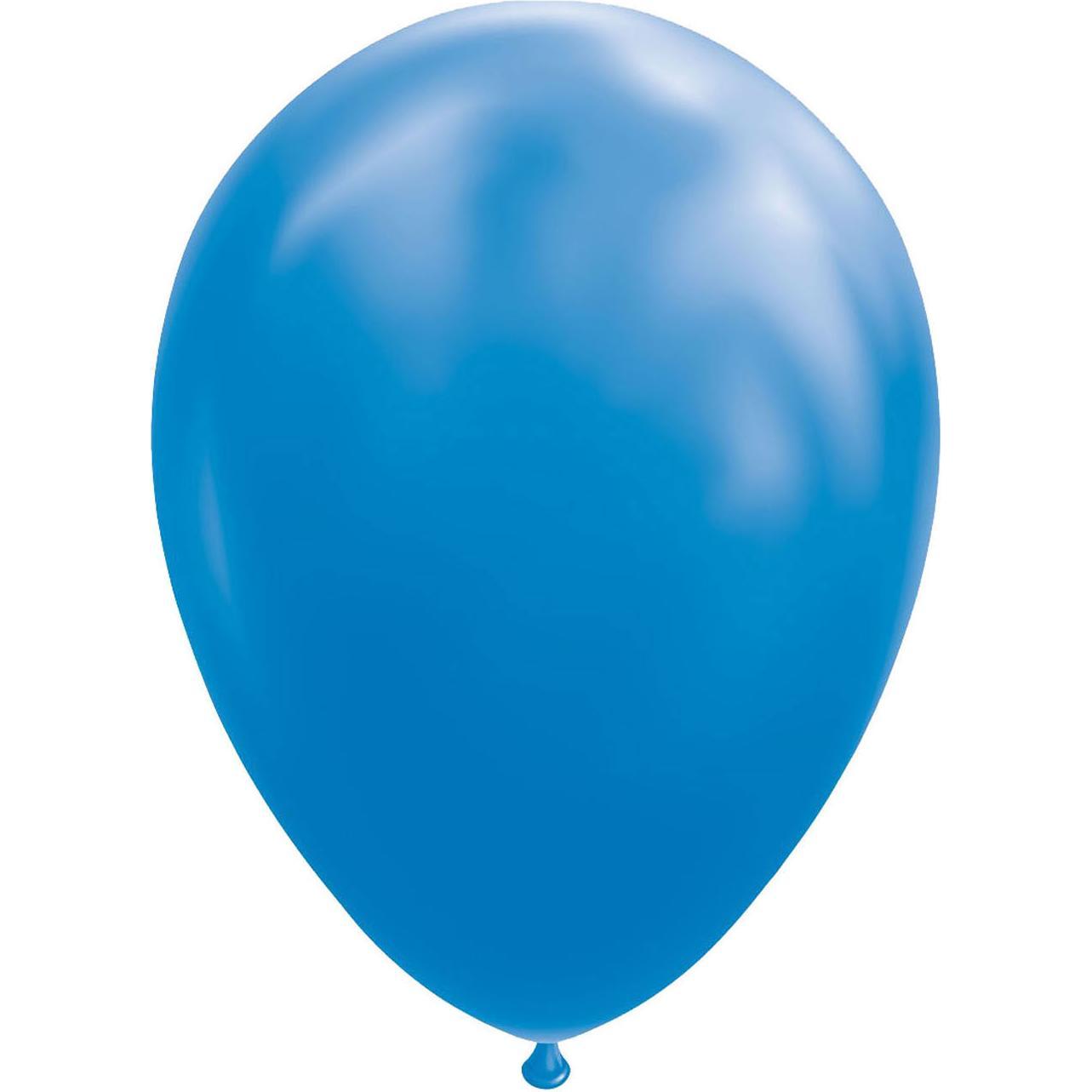 Globos Luftballons Königsblau, 30 cm, 10 Stück.