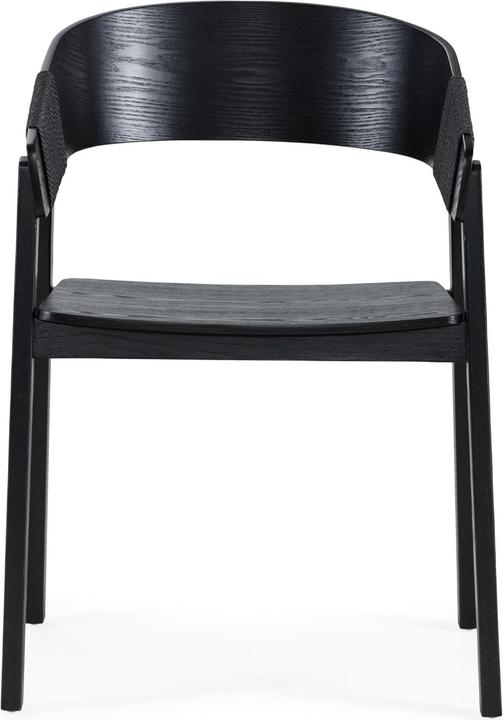 Produktbild Sessel aus Eiche mit Seilakzent