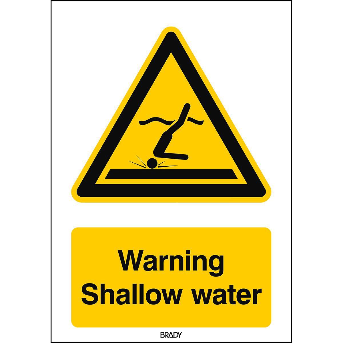 Brady, Sicherheitskennzeichnung, ISO Safety Sign - Warning
