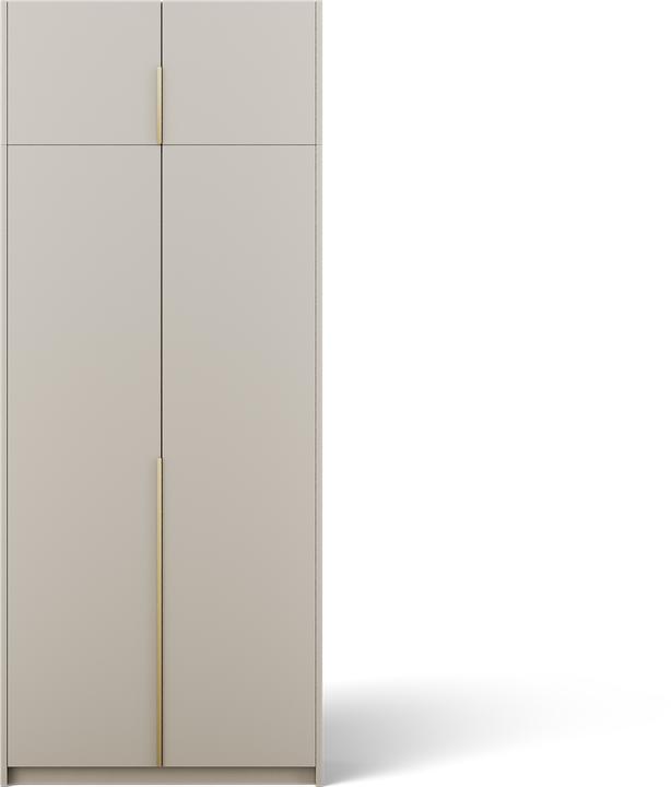 Produktbild ADRK Furniture Bregma II Drehtürenschrank mit Aufsatz (100 x 58 x 250 cm)