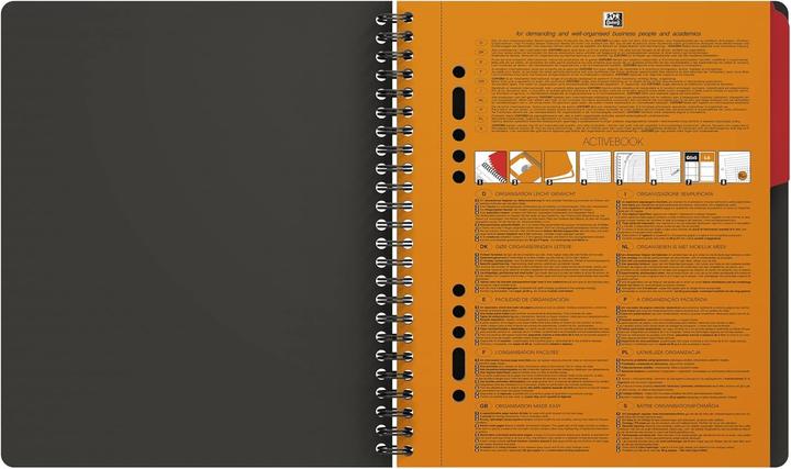 Actual product image Oxford College notebook International Activebook (Checked)