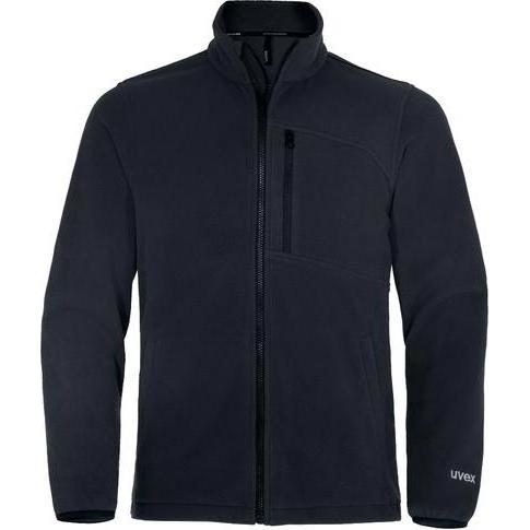 Uvex Safety, Arbeitsjacke, Fleecejacke uvex suXXeed craft grau, graphit S (S)