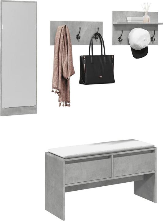 Actual product image vidaXL Garderobenset