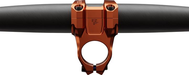 Actual product image Race Face Turbine Stem, 35.0mm, 40mm, 0°, orange (40 mm)