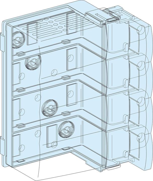 Produktbild Schneider Electric Schneider PrismaSeT-P Verbin-LVS04060dungsblock ComPacT
