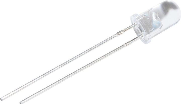 Actual product image RND Components THT-LED 5mm Round Red 5cd 632nm