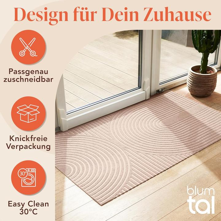 Actual product image Blumtal Rutschfeste Fussmatte (90 x 60 cm)