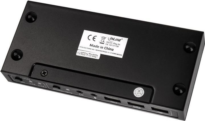 Actual product image InLine KVM Desktop Switch