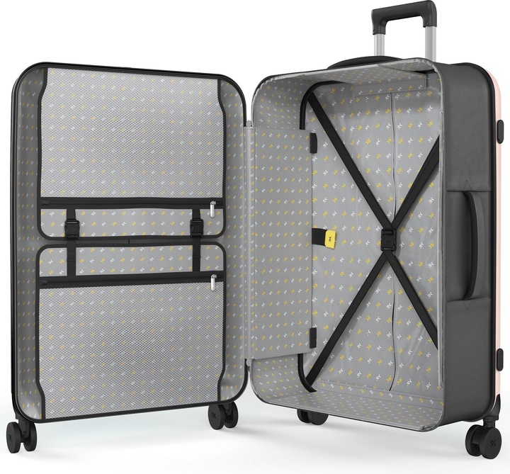 Immagine prodotto Rollink Valigia rigida / Trolley / Valigia da viaggio - Vega 360 - 76 cm - Blauw (105 l, L (90 - 115l))