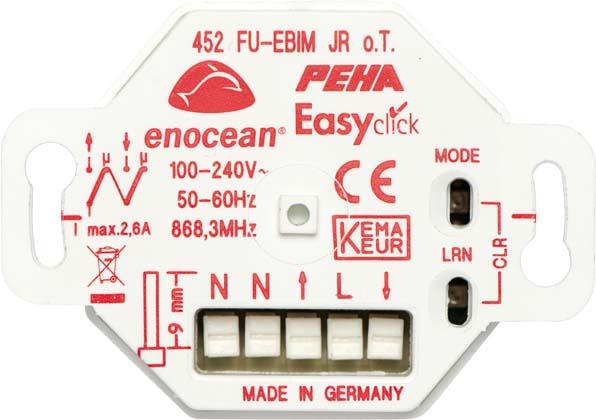 Actual product image Peha D 452 FU-EBIM JR O.T (Shutter actuator)