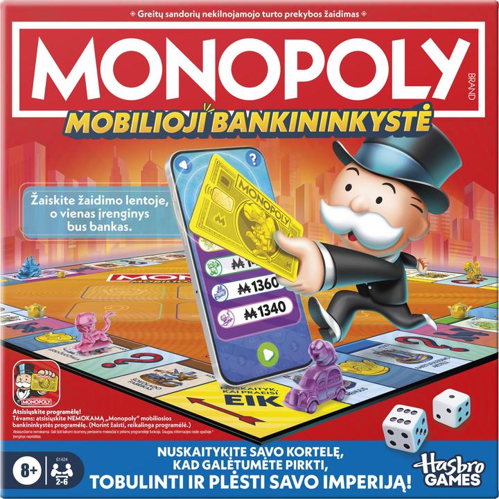 Produktbild Monopoly HAS MON Board game App Banking, LIT (Litauisch)