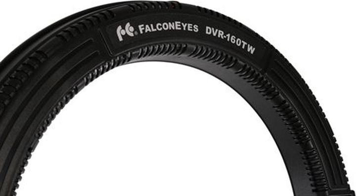 Produktbild Falcon Eyes Wi-Fi Bi-Color LED Ringlampe Dimmbar DVR-160TW (Ringleuchte)