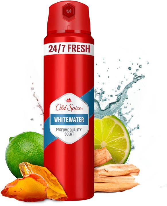 Actual product image Old Spice Whitewater Deodorant Spray (Spray, 200 ml)