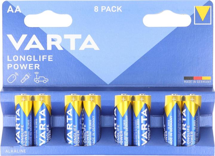 Produktbild Varta Longlife Power (8 Stk., AA, 2960 mAh)