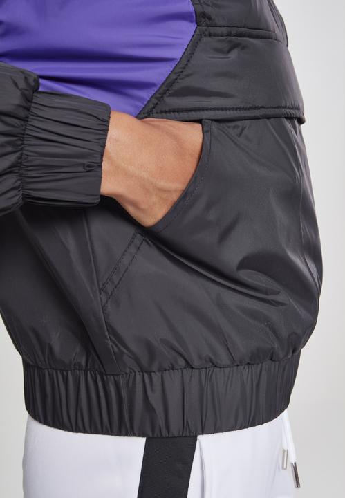 Actual product image Urban Classics Ladies 3-Tone Padded Pull Over Jacket (XS)
