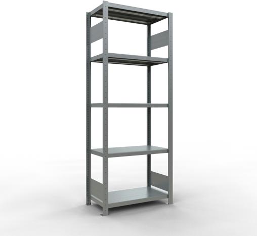 Actual product image Schulte Lagertechnik MULTIplus250 basic racking system with length ledgers