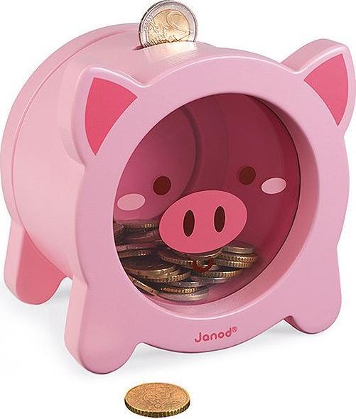 Immagine prodotto Janod Maialino (12,5 x 11 x 12 cm)