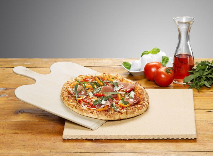 Produktbild Rommelsbacher PS 16 Pizza-/ Brotbackstein Set