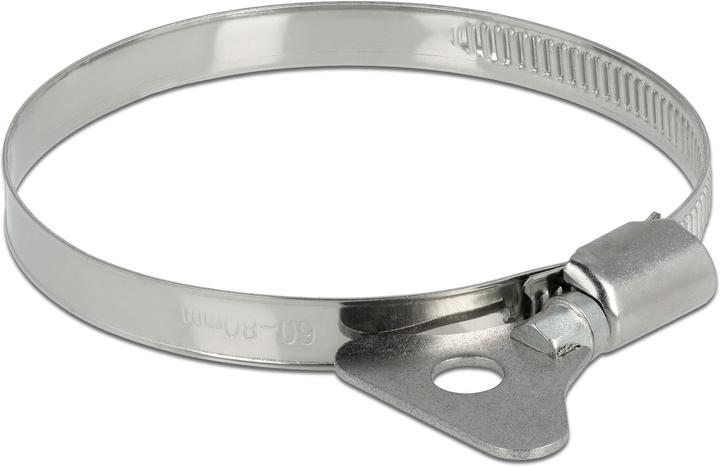 Actual product image Delock Hose clamp with wing nut 60 (Metal cable ties, 80 mm, 10 pcs.)