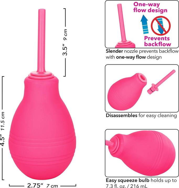 Image du produit CalExotics Cheeky™ One-Way Flow Douche - Pink
