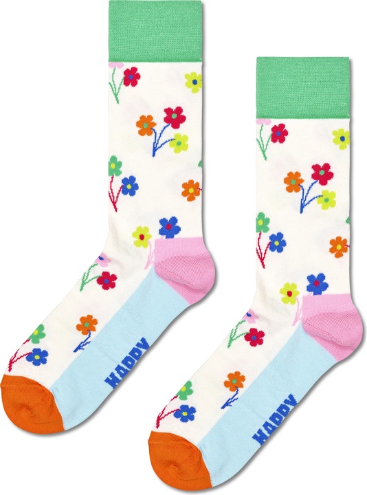 Actual product image Happy Socks Flowers (pack of 3, 36 - 40)