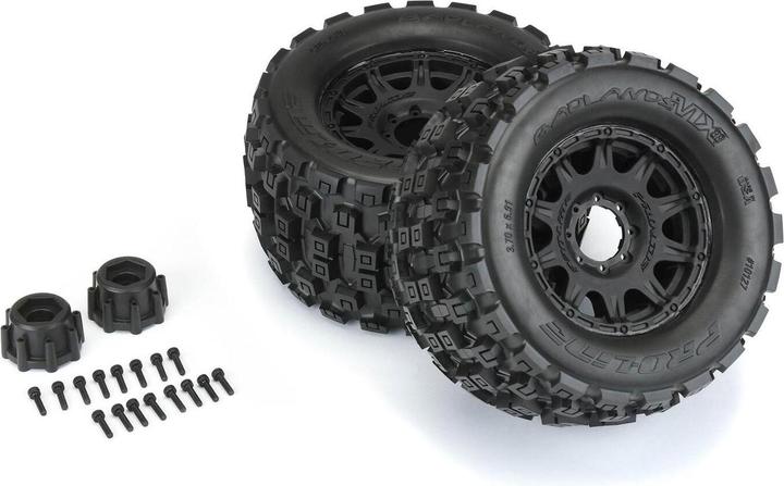 Image du produit Pro-Line Jante Badlands MX38 3.8 Monstertruck +Raid 8x32