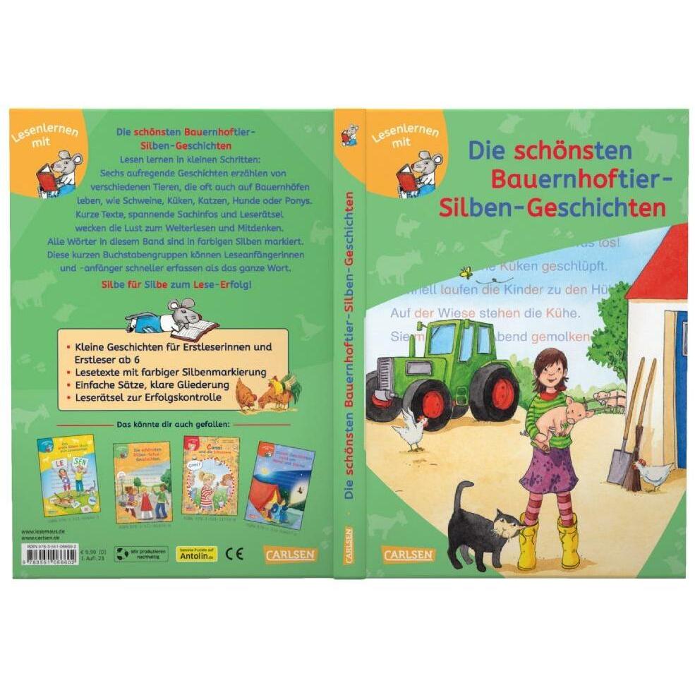 Thumbnail - LESEMAUS zum Lesenlernen Sammelbände: Die schönsten Bauernhoftier-S, Kinderbücher