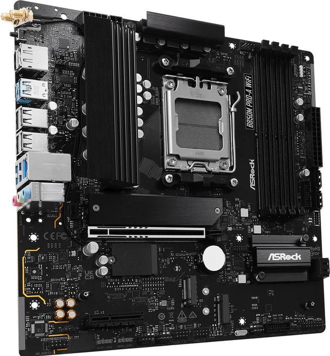 Actual product image AsRock B850M Pro-A WiFi (AM5, AMD B850, mATX)