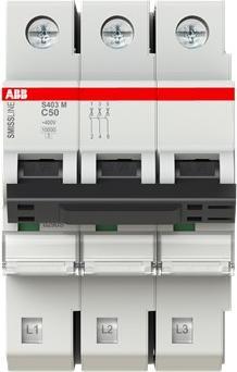 Produktbild ABB S403M-C50 S403M-C50 Leitungsschutzschalter S403M-C50