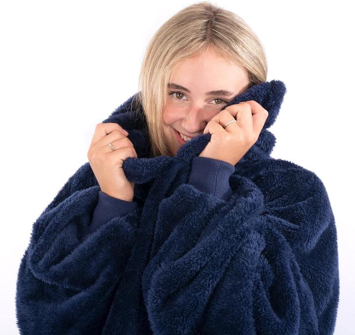 Actual product image TOP Hooded blanket (93 x 96 cm)