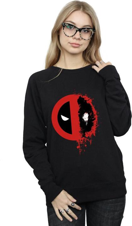 Image du produit - Sweat DEADPOOL SPLIT SPLAT LOGO - Femme (M)