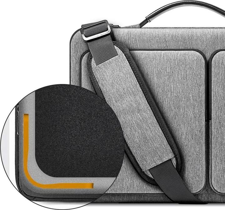 Actual product image Tech-Protect 15-16 Defender Bag Laptop Bag - Gray (16")