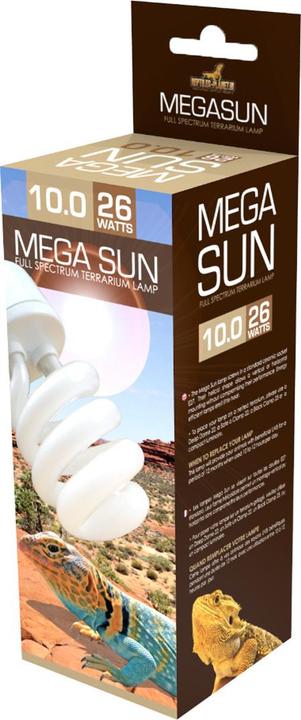 Actual product image Reptiles-Planet Mega Sun UVB 10.0 (UVA, UVB)