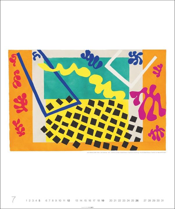 Actual product image Henri Matisse Edition Kalender 2026 (46 x 55 cm)