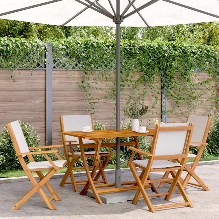 Produktbild vidaXL Garten Essgruppe (120 x 70 x 75 cm)
