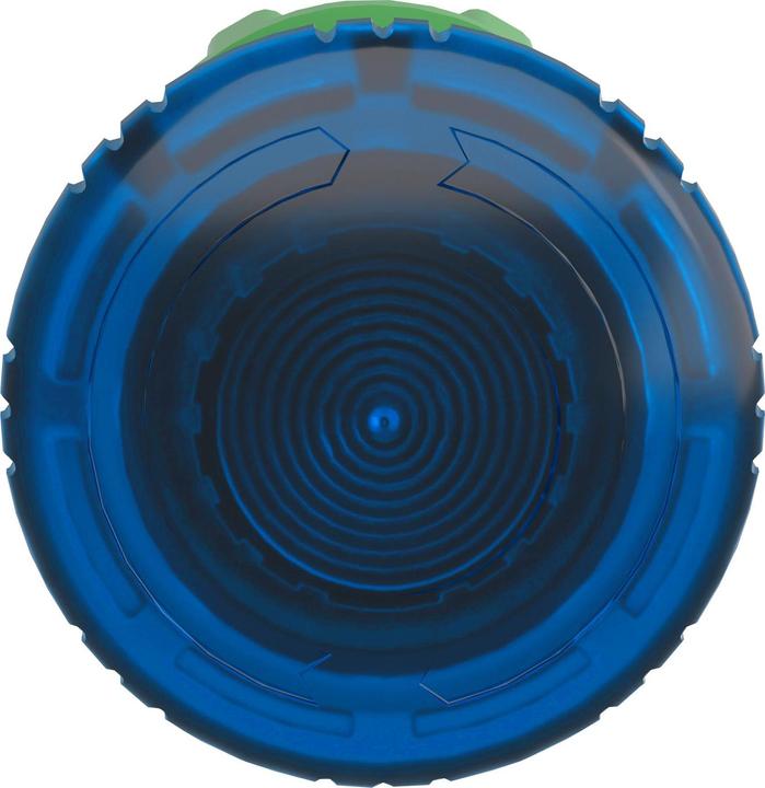 Produktbild Schneider Electric Leuchttaster Pilzkopf blau rund IP66