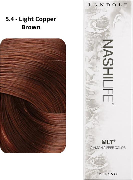 Produktbild Nashi Color 3D Reflex Technology Haarfarbe (Hellbraun Kupfer)