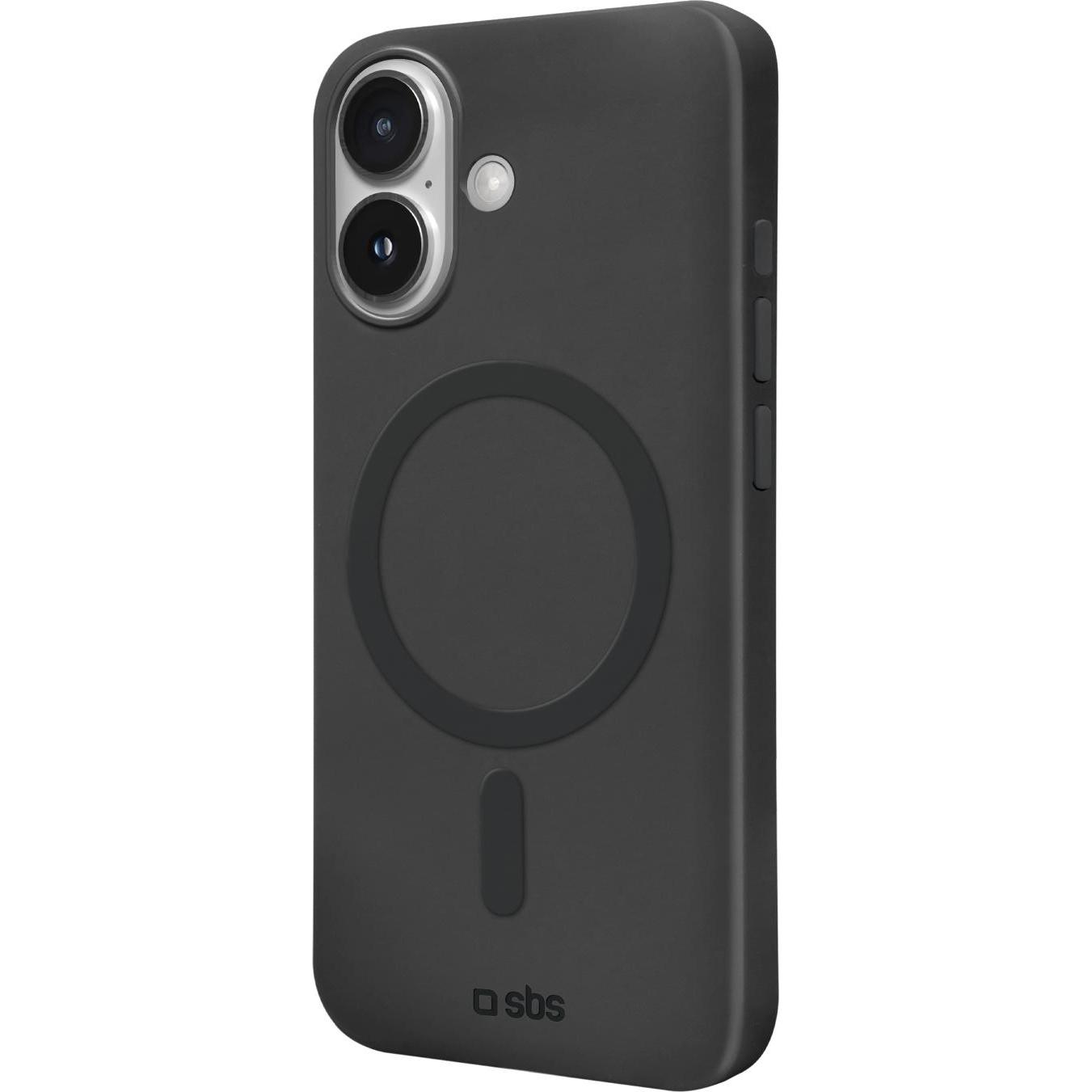 Thumbnail - SBS Instinct Cover mit MagSafe für iPhone 16 Plus black (Apple iPhone 16 Plus), Smartphone Hülle, Schwarz