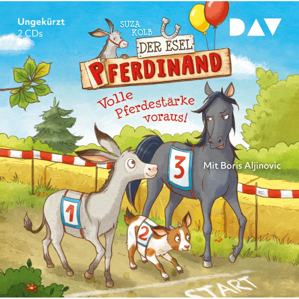 Der Esel Pferdinand Teil 3: Volle Pferdestärke voraus!, Hörbücher von Suza Kolb
