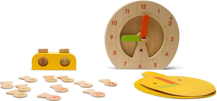 Immagine prodotto BS Orologio di apprendimento digitale analogico (Tedesco, Francese, Italiano, Inglese)