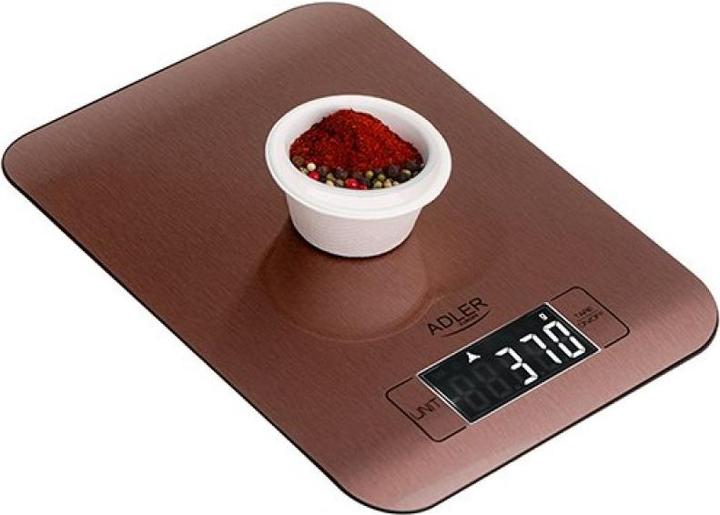 Actual product image Adler Küchenwaage Kitchen Scale | AD 3183c | Teilung 1 g | Kupfer