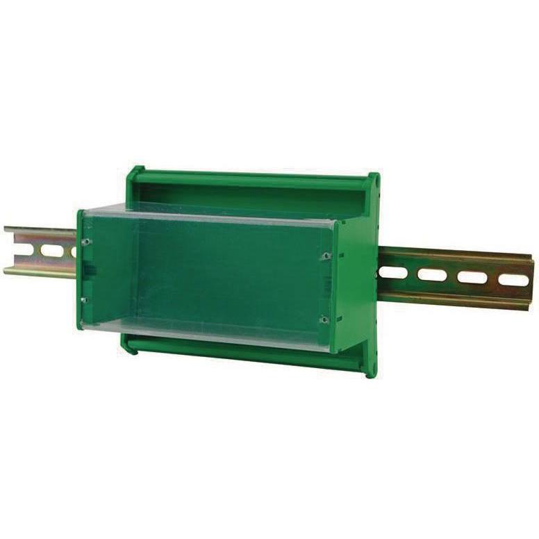 Velleman Din-Rail Enclosure (Gehäuse), Elektronikzubehör + Gehäuse, Grün
