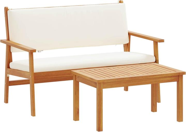 Actual product image vidaXL Garden bench set